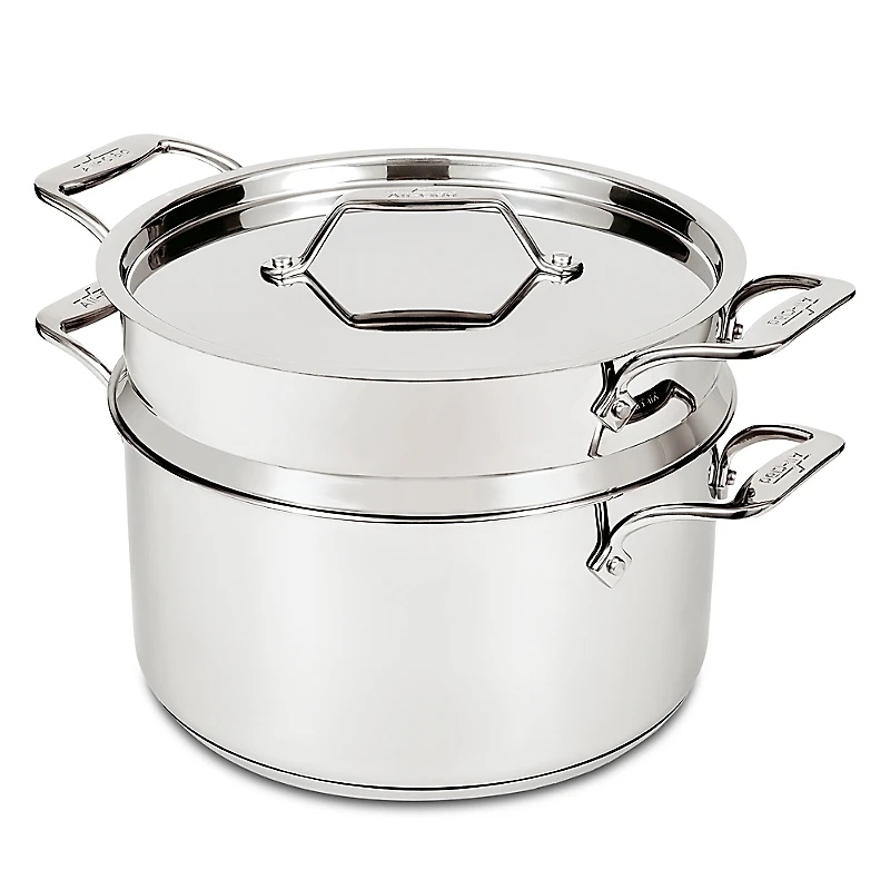 All-Clad Simply Strain, Stainless Steel Multipot with Insert and Lid