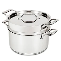 All-Clad Simply Strain, Stainless Steel Multipot with Insert and Lid