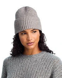 V Fraas Solid Rib Knit Cuff Hat - Exclusive