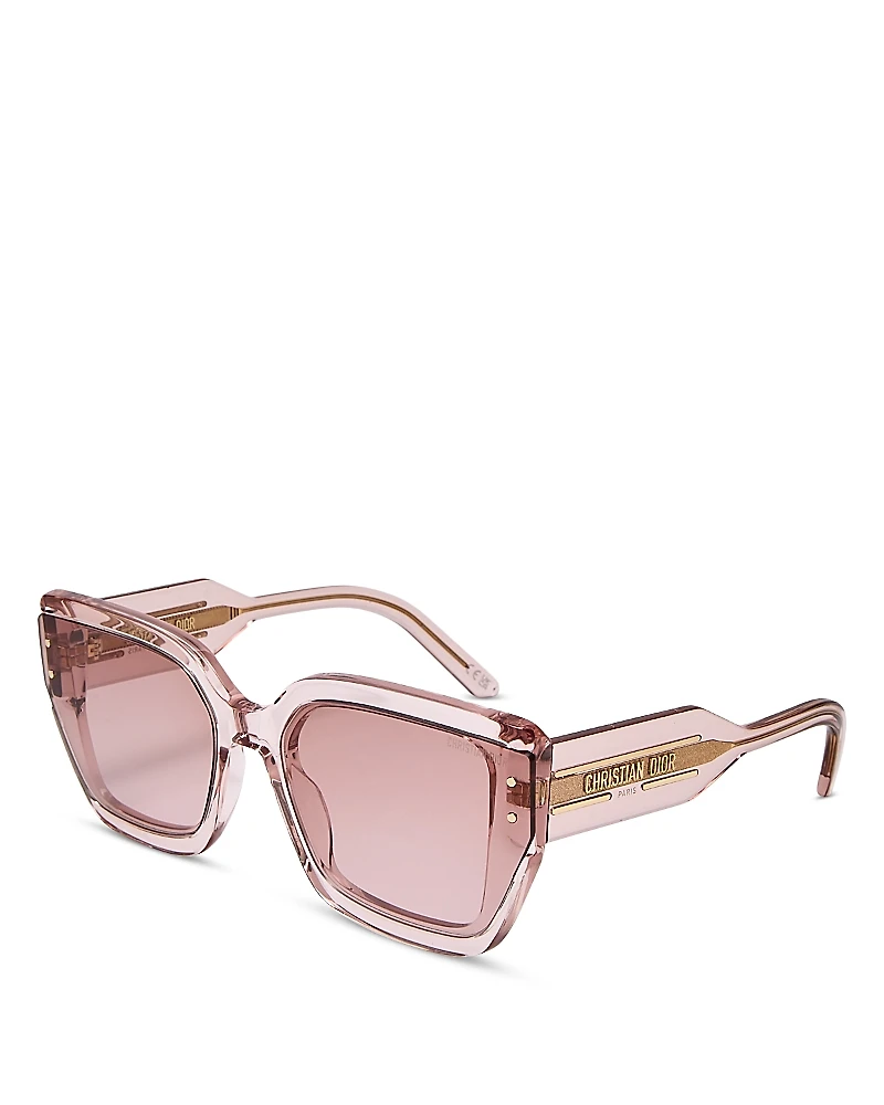 Dior DiorMidnight S1I Square Sunglasses, 43mm