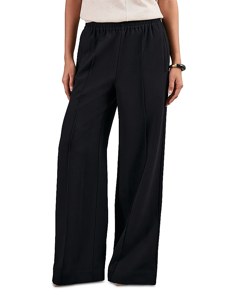 Reiss High Rise Wide Leg Pants