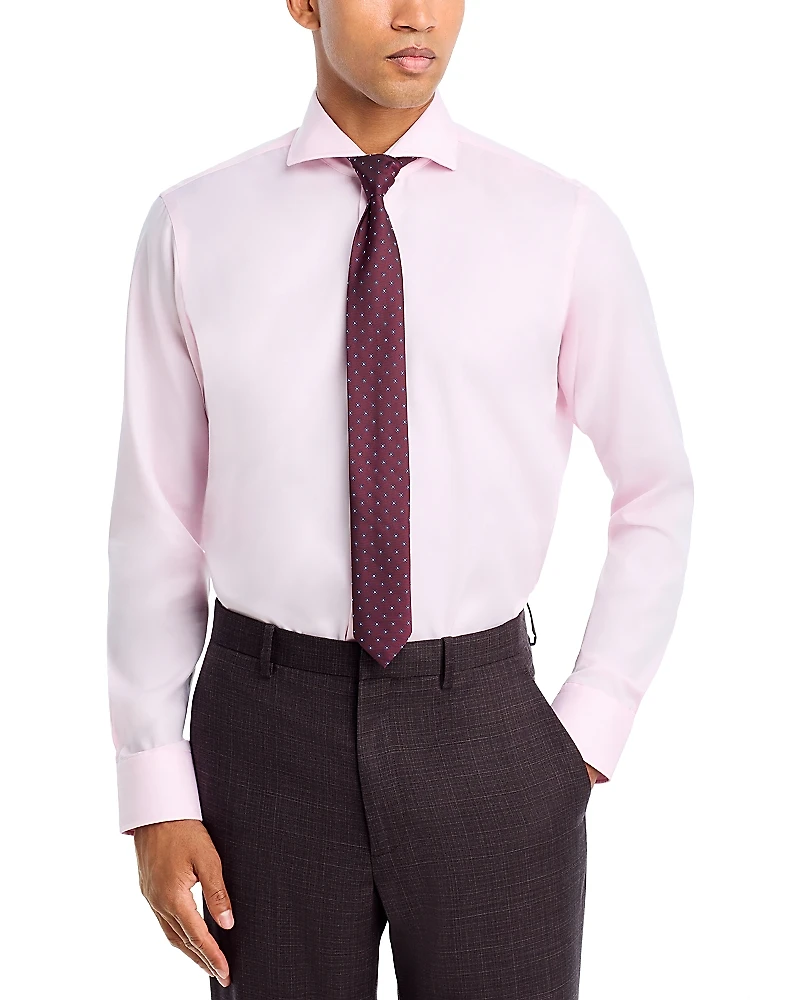 Boss Spread Collar Regular Fit Dress Shirt
