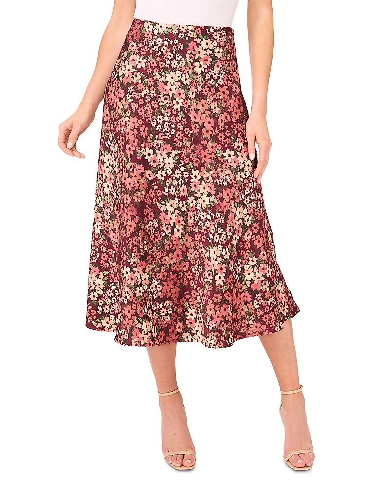 CeCe Bias Midi Skirt