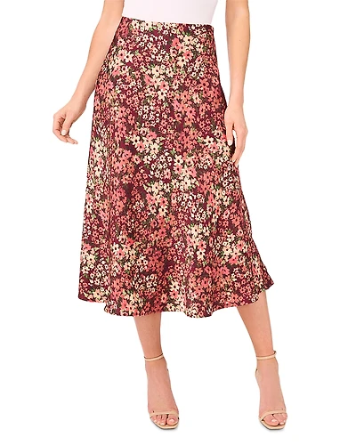 CeCe Bias Midi Skirt