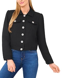 CeCe Textured Jacket