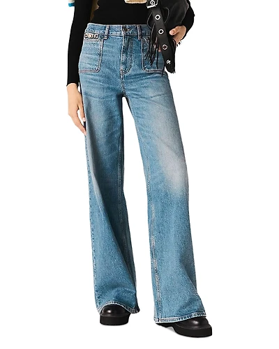 Maje High Rise Jeans