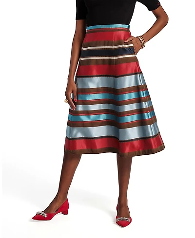 Frances Valentine Mercer Striped Maxi Skirt