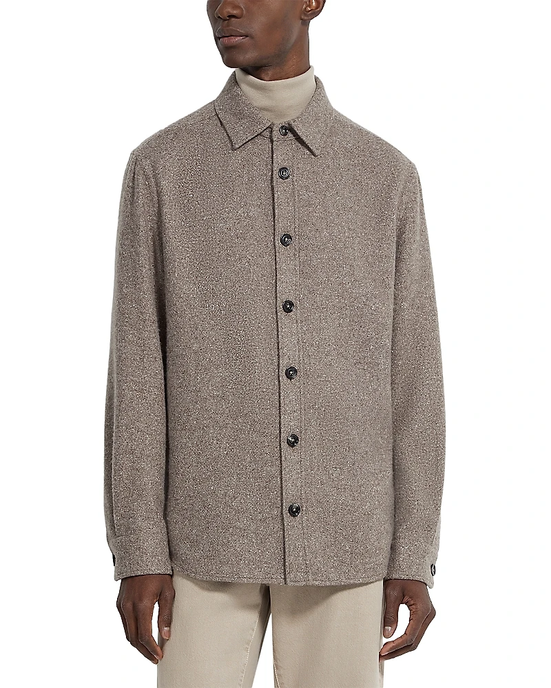 Zegna Cashmere & Silk Overshirt