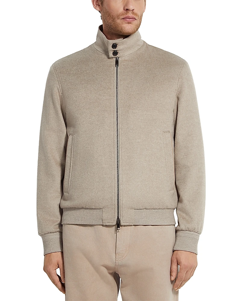 Zegna Oasi Cashmere Elements Blouson Coat