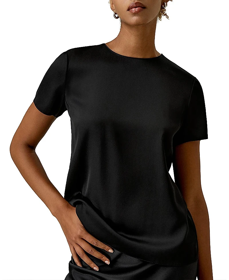 Lilysilk Basic Silk T-Shirt