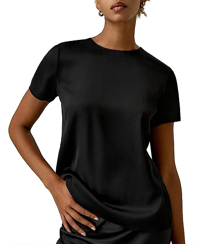 Lilysilk Basic Silk T-Shirt