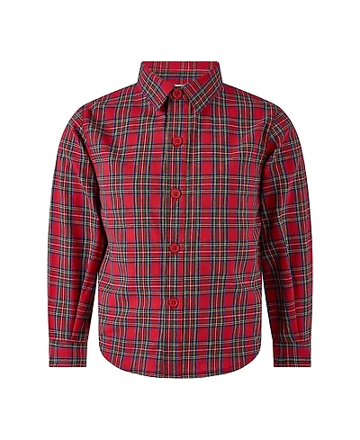 Rachel Riley Boys' Tartan Shirt - Little Kid