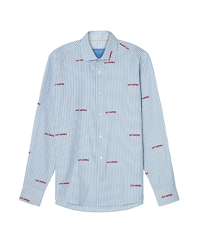 Robert Talbott Reynolds Novelty Bengal Twill Shirt