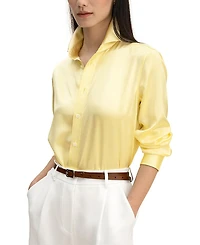 Lilysilk Golden Cocoon Tailored Shirt