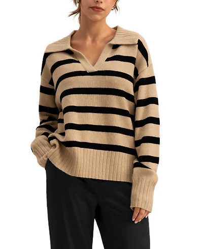 Lilysilk Gilly Stripe Sweater