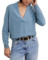 Reiss V Neck Cashmere Sweater