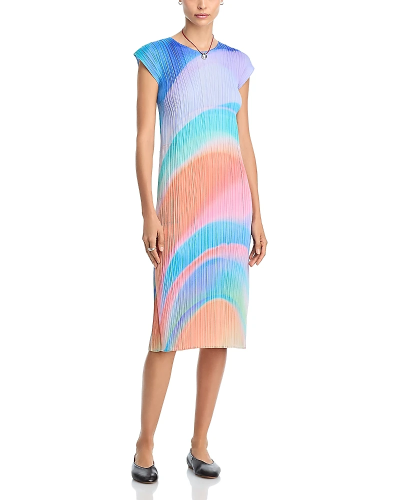 Pleats Please Issey Miyake Groove Dress