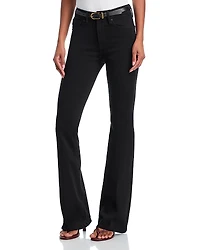 Good American Never Fade High Rise Flare Jeans