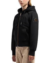 Moose Knuckles Madison Faux Fur Lined Sweatshirt