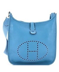 Pre-Owned Hermes Gm Evelyne Bag Gen Ii Clemence