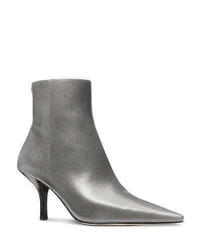 Michael Kors Women's Selina Leather Ankle Booties