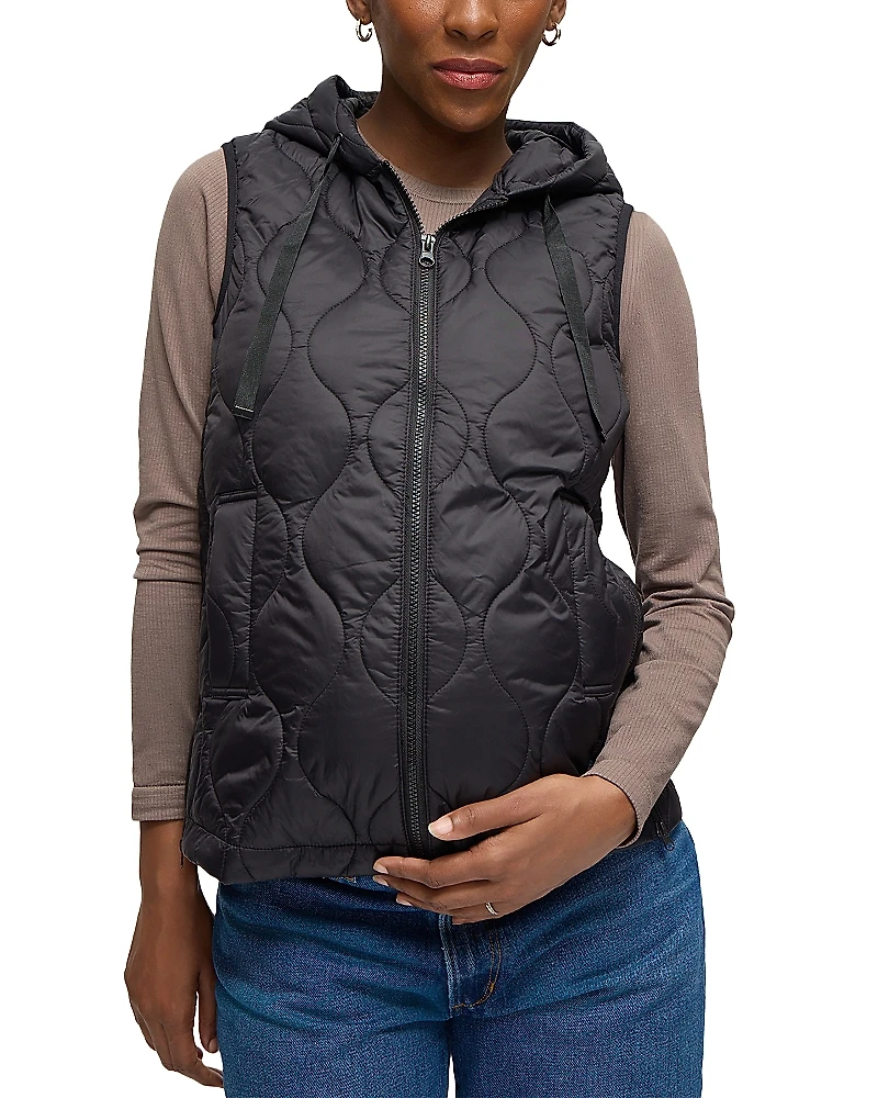 Ingrid & Isabel Quilted Maternity Vest
