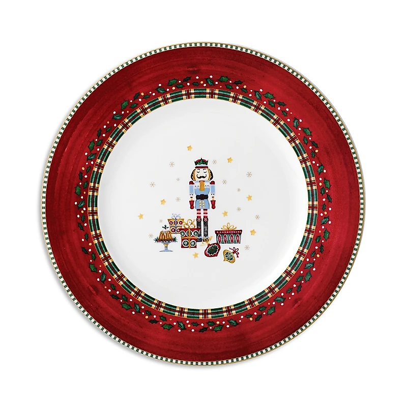 Prouna Nutcracker Salad/Dessert Plate