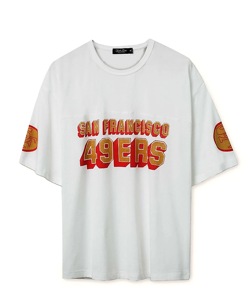 Junk Food Clothing Unisex Nfl San Francisco 49ers Halfback Jersey Tee