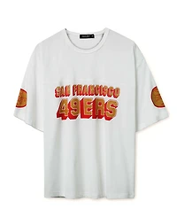 Junk Food Clothing Unisex Nfl San Francisco 49ers Halfback Jersey Tee