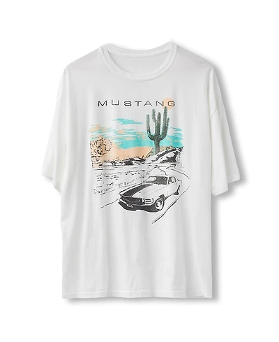 Junk Food Clothing Unisex Ford Mustang Road Trip Over