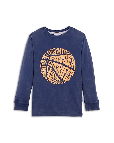 Mish Boys' Team Spirit Long Sleeve Tee - Little Kid