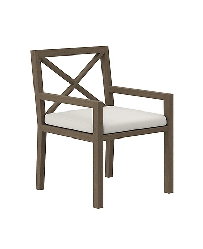 Modway Northlake Outdoor Patio Teak Dining Armchair