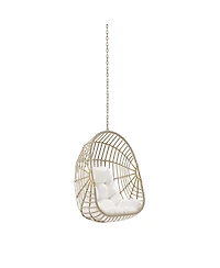 Modway Amalie Wicker Rattan Outdoor Patio Rattan Swing Chair without Stand