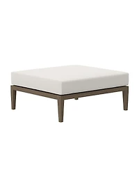 Modway Northlake Outdoor Patio Teak Ottoman