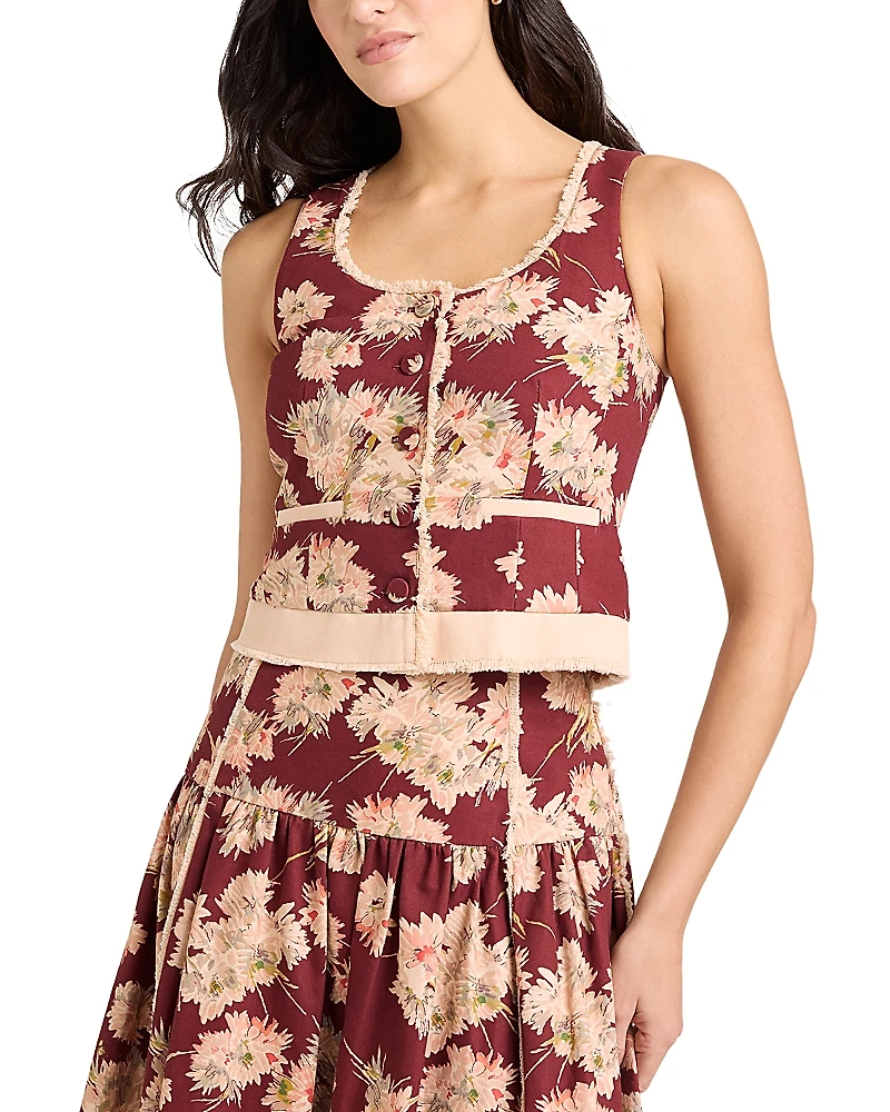 Cinq a Sept Mae Bouquet Rowena Top