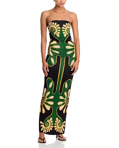 Cala de la Cruz Daphne Strapless Dress