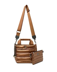 Think Royln Escapade Quilted Crossbody Tote