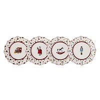 Villeroy & Boch Toy's Delight Anniversary Plate, Set of 4
