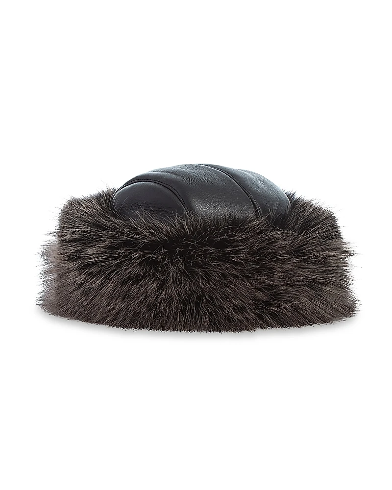 Jocelyn Faux Fur Roller Hat