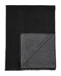 The Men's Store at Bloomingdale's Reversible Solid Scarf with Cut Fringe