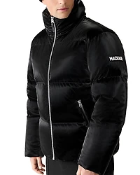 Mackage Kent-Glo High Gloss Quilted Hooded Down Jacket
