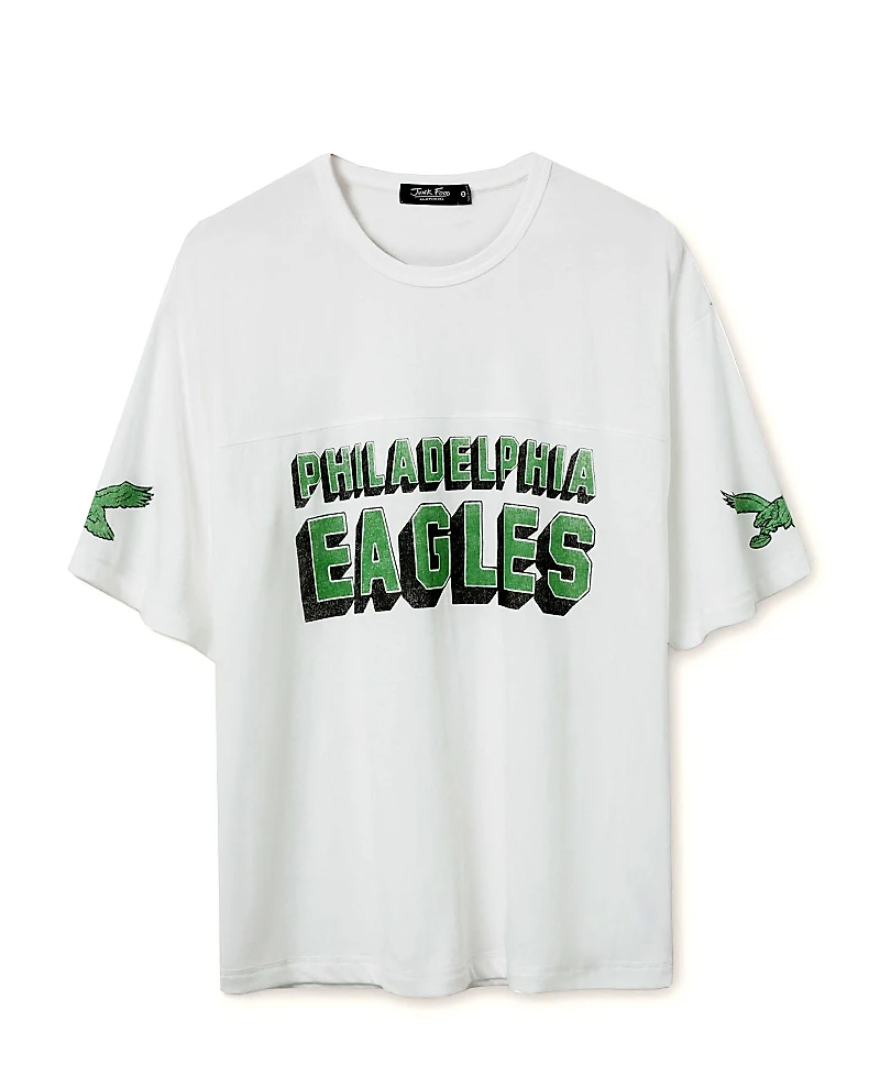 Junk Food Clothing Unisex Nfl Philadelphia Eagles Halfback Jersey Tee