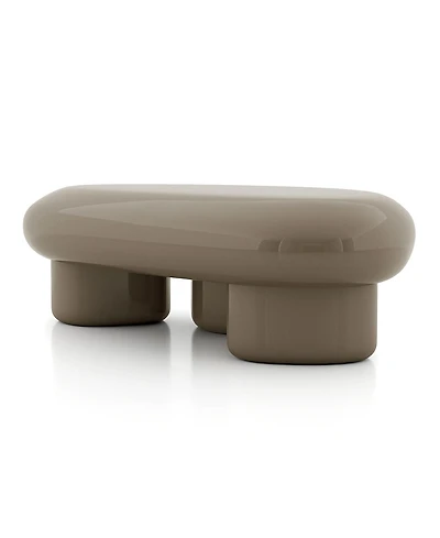 Furniture of America Villia 37 High Gloss Coffee Table