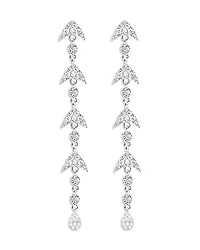 Meira T 14K White Gold Diamond Arrow Drop Earrings