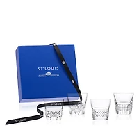 Saint Louis Kings Hall Crystal Tumblers, Set of 4