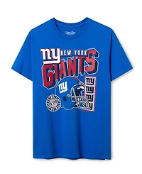 Junk Food Clothing Unisex Nfl New York Giants Checkdown Flea Market Tee