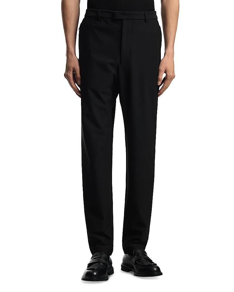 Emporio Armani Regular Fit Technical Jersey Trousers