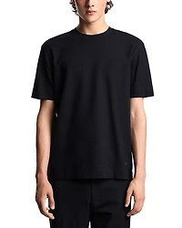 Emporio Armani Textured Cotton Jacquard Tee