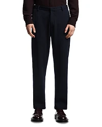 Emporio Armani Regular Fit Double Jersey Jacquard Trousers
