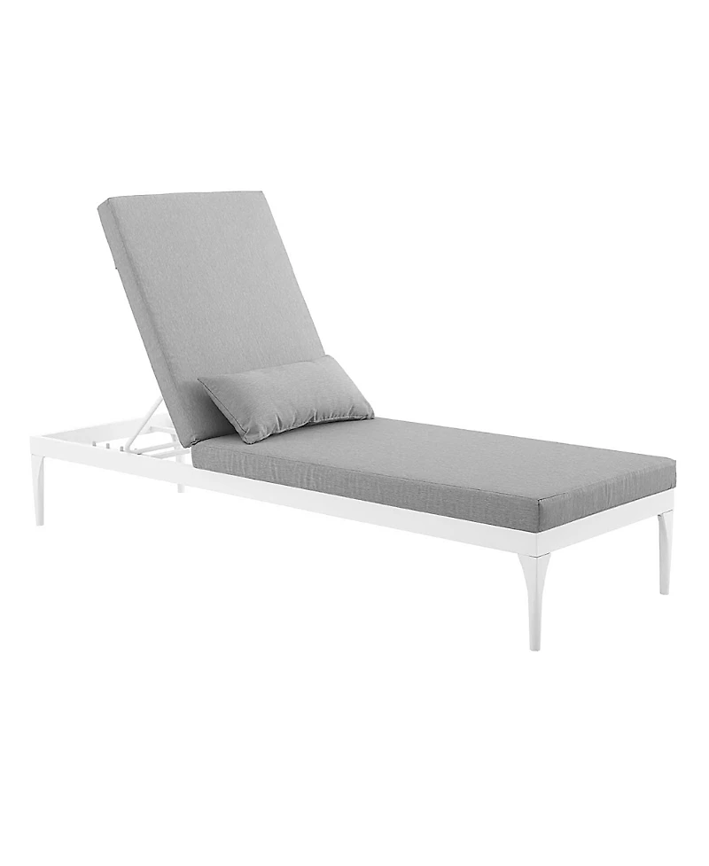 Modway Perspective Cushion Outdoor Patio Chaise Lounge Chair